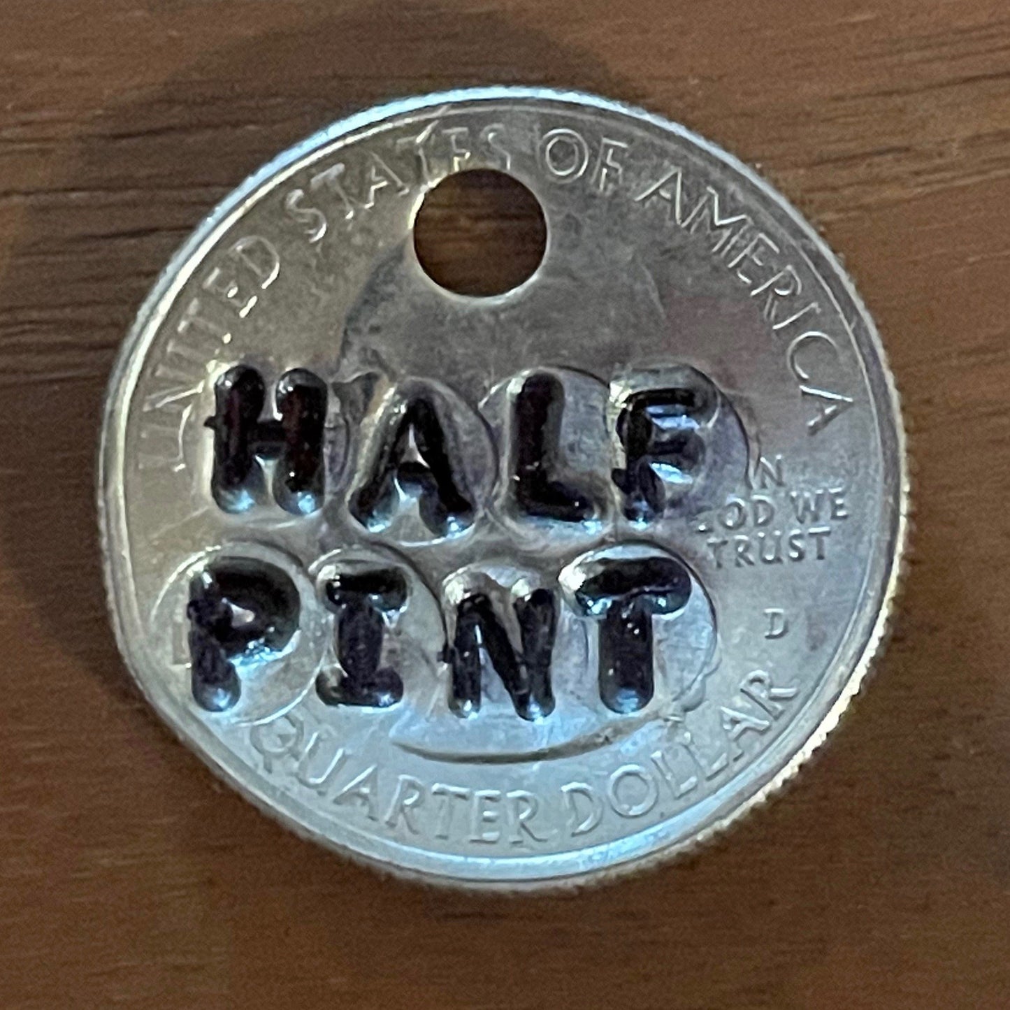 "Half Pint" Pawsitive Change Dog Tag