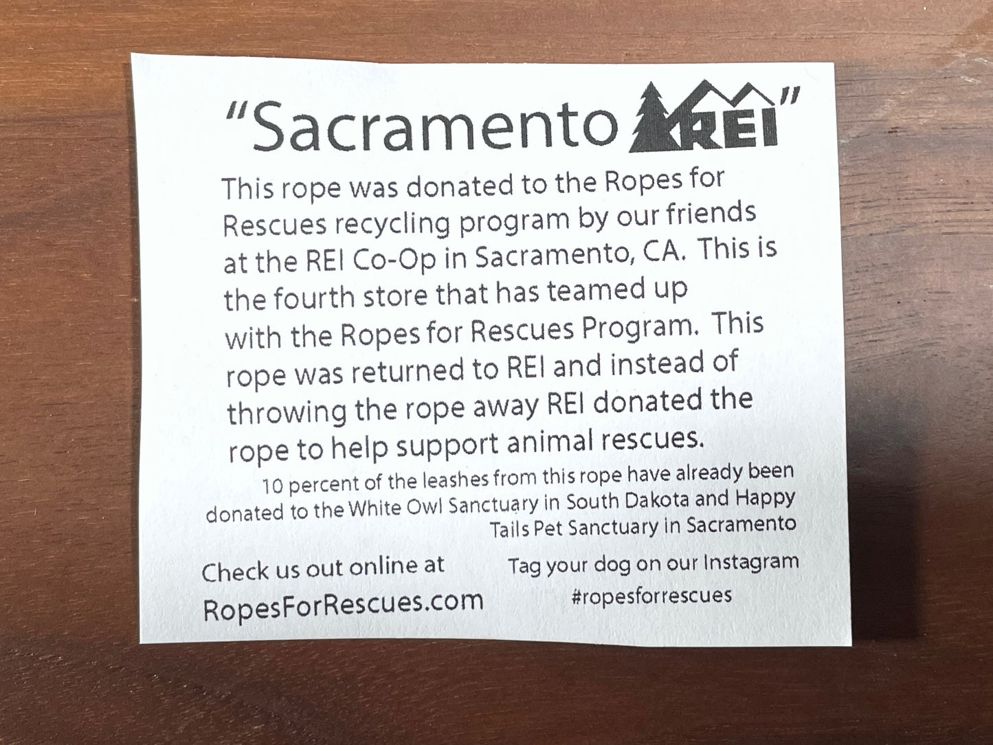 "Sacramento REI I"