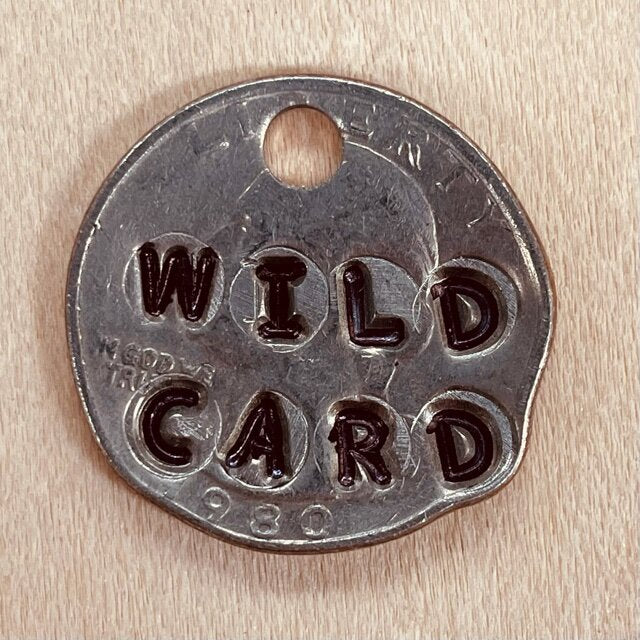 "Wild Card" Pawsitive Change Dog Tag