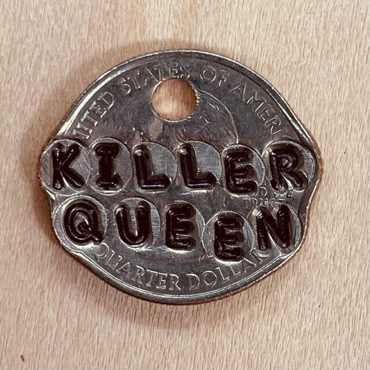 "Killer Queen" Pawsitive Change Dog Tag