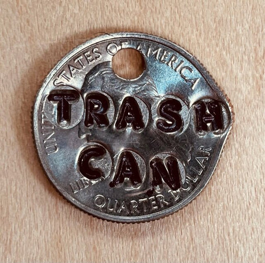 "Trash Can" Pawsitive Change Dog Tag
