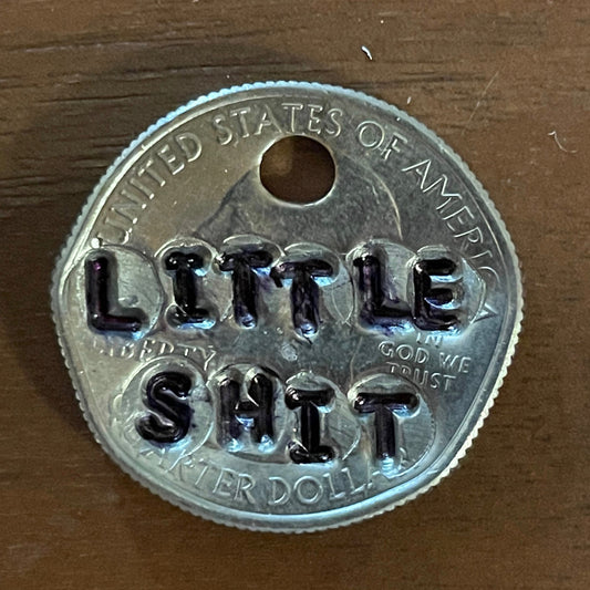 "Little Shit" Pawsitive Change Dog Tag