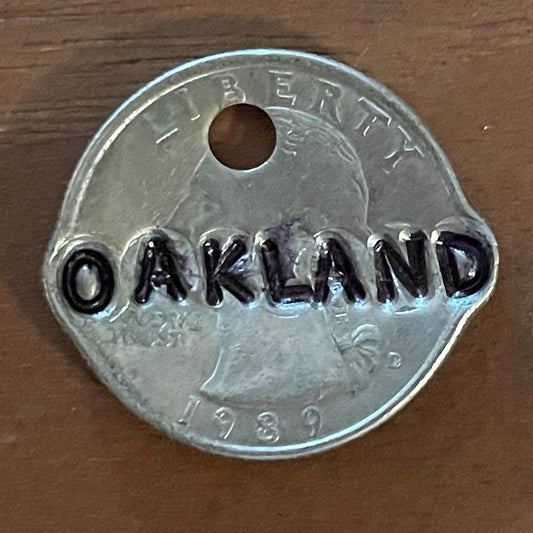 "Oakland" Pawsitive Change Dog Tag