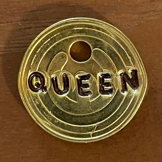 "Queen" Pawsitive Change Dog Tag