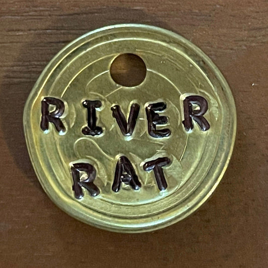 "River Rat" Pawsitive Change Dog Tag