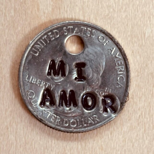 "Mi Amor" Pawsitive Change Dog Tag